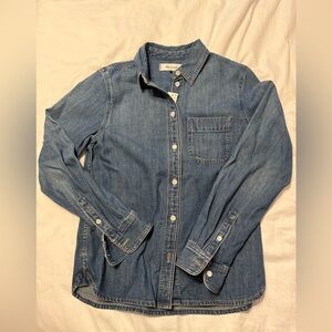 Madewell Light Blue Denim Shirt